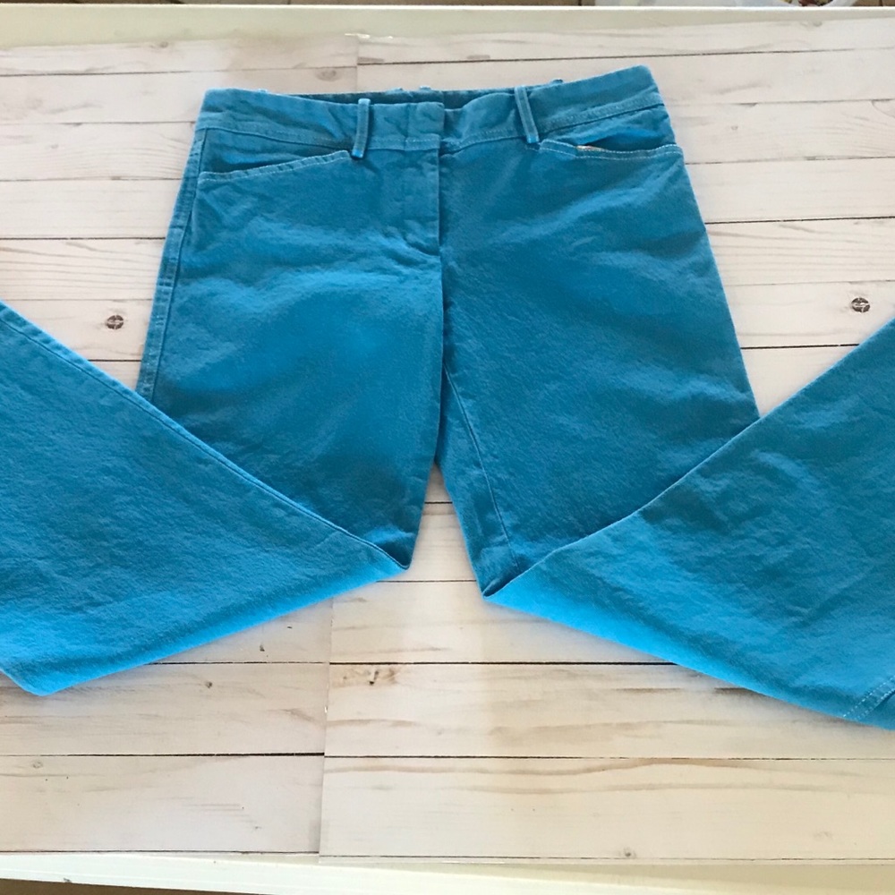 BCBGMaxAzria Royal Blue Cotton Pants